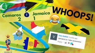 JAMAICA VS 1 STAR TEAMS  1 STAR WORLD CUPS [upl. by Kailey33]