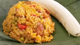 Arroz con cerdo apastelado al estilo costeño [upl. by Straus180]