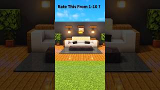 How To make Better Sofa In Minecraft minecraft shorts [upl. by Atig187]