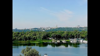 Best view twobedroom apartment with riverfront terrace in Kyiv For sale [upl. by Lepper]