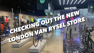 Checking out the new London Van Rysel store [upl. by Oneill]