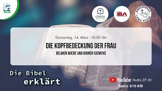 Die Kopfbedeckung der Frau I Die Bibel erklärt [upl. by Alleunamme]