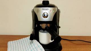 Delonghi ecc221 Espresso Coffee Maker Review After a Years Use [upl. by Ahsatin385]