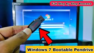 Windows 7 Bootable Pendrive kaise banaye  How to make Windows 7 Bootable Pendrive  Windows 7 [upl. by Mignon]