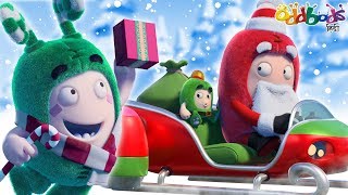 Oddbods  Christmas Special  क्रिसमस विशेष  Funny Cartoons for Children [upl. by Ahsuatan]