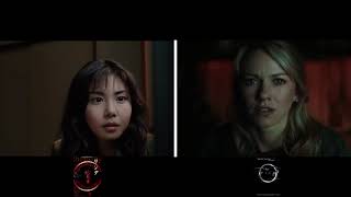 Ringu リング VS The Ring  Reiko Asakawa amp Rachel Keller Watch the Cursed Tape [upl. by Darrow293]