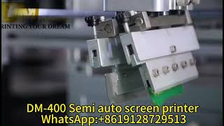 DM 400 Semi Automatic Screen Printing Machine 1 [upl. by Pike]