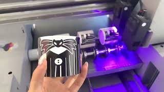 Three cylinders print at the same time😉WhatsApp8615919748871uvprinter [upl. by Aracaj]