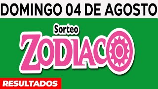 Resultado del sorteo de Zodiaco del Domingo 4 de Agosto de del 2024 😱🤑💰💵 [upl. by Ahtebat]