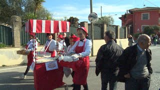 Sfilata dei carri di Carnevale 2020 a Girate [upl. by Junieta]