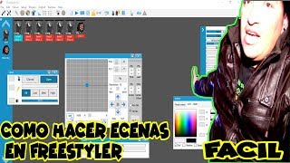 💥 FREESTYLER COMO HAGO MIS ECENAS FACIL EN INTERFAZ DMX ✅⭐ [upl. by Kasper910]