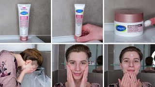 How to use Cetaphil Healthy Radiance PHA Cleanser Antioxidant C Serum and Renewing Cream [upl. by Gayler391]