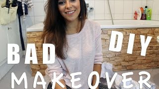 BAD DIY MAKEOVER MIT FLIESENFOLIE [upl. by Raybin]