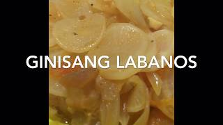 Ginisang Labanos 39 [upl. by Nnayllas]