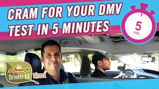 Drivers License Test • DMV Test in 5 Minutes Fastest Free Guide for Passing the CA DMV Drive Test [upl. by Hairas316]