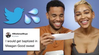 Michael Ealy And Meagan Good Read Thirst Tweets [upl. by Hollingsworth933]