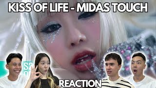 KISS OF LIFE 키스오브라이프 Midas Touch Official Music Video REACTION [upl. by Irep]