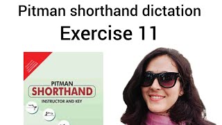 Pitman shorthand dictation 11dictation 40wpm [upl. by Pan]