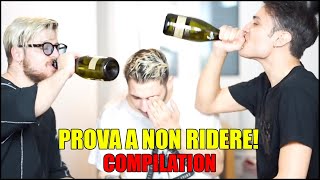 PROVA A NON RIDERE CHALLENGE AMEDOSEPACIELLO COMPILATION [upl. by Geaghan326]