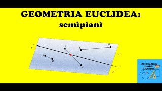 Lezione 3 Geometria euclidea  semipiani [upl. by Geerts760]