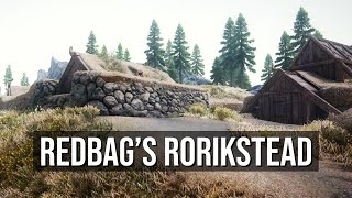 Skyrim Mod Redbags Rorikstead Overhaul  Spotlight  PC amp XBOX [upl. by Ahsrat]