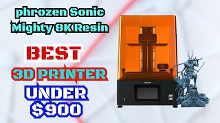 phrozen Sonic Mighty 8K Resin 3D Printer  2024 Review [upl. by Lennie]