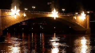 Weihnachtsmarkt Cochem 2019 Feuerwerk [upl. by Etra767]