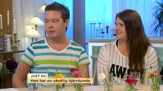 Cancersjuka Linus quotTa det lugnt och må braquot  Nyhetsmorgon TV4 [upl. by Esilrahc]