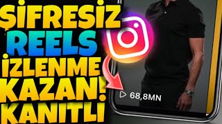 İnstagram Şifresiz Reels İzlenme Hilesi  Çok Kolay  İnstagram Video İzlenme Hilesi [upl. by Valenba]