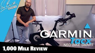 Garmin Tacx NEO Bike Smart 1000 Mile Review [upl. by Vookles441]