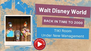 Retro Tiki Room Under New Management circa 2000 Walt Disney Worlds Magic Kingdom [upl. by Egief]