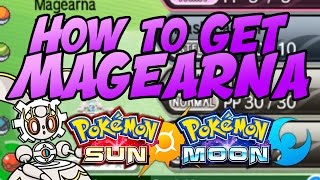 How to Get MAGEARNA in Pokemon Sun and Moon Magearna QR CODE [upl. by Errot]