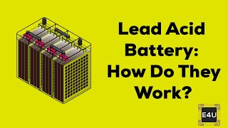 Lead Acid Battery How Do They Work  Working Animation  Electrical4U [upl. by Lamraj380]