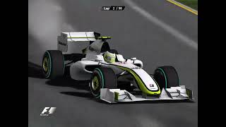 GRAND PRIX 4  MOD 2009  MELBOURNE  START  100RACE  ACE  0117  grandprix4sacchetti gp40 [upl. by Saks]