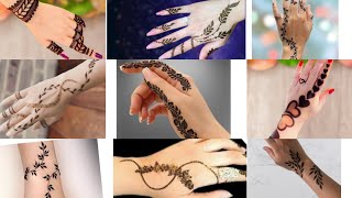 15 simple mehandi design🤩 [upl. by Atwater701]