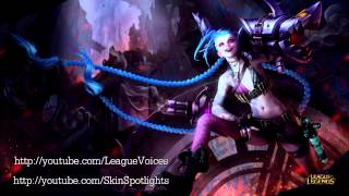 Jinx Voice  English  League of Legends [upl. by Aneek62]