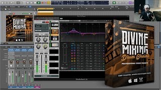 Divine Mixing  Drum Chains Presets for Waves Demo [upl. by Ybocaj]