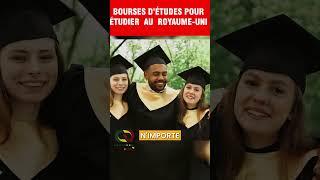 Meilleures bourses pour étudier au RoyaumeUni [upl. by Maddie]