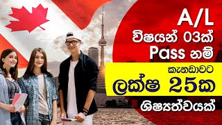 Study Abroad Scholarships for Sri Lankan Students 202324  කැනඩාවට ලක්ෂ 25ක ශිෂ්‍යත්වයක්  Canada [upl. by Oca]