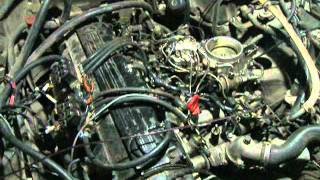 mercedes w126 m103 motor sıralı sistem lpg çalışma2 [upl. by Neras775]