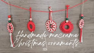 Handmade Christmas Ornaments 2024 [upl. by Tugman]