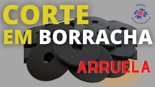 CORTE EM BORRACHA PARA ARRUELA [upl. by Jacquie]