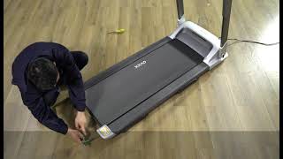 OVICX treadmill ：adjust the tension of the running belt [upl. by Vtarj]