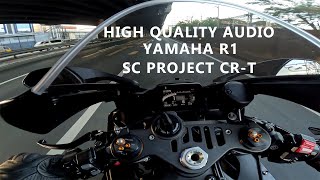 Yamaha R1 SC Project  HIGH QUALITY Sound crossplane [upl. by Bowe]