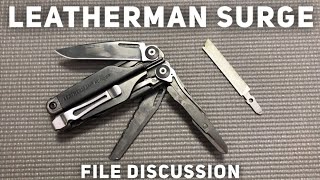 Can the Leatherman Surge Diamond File maintain its other tools [upl. by Okin864]