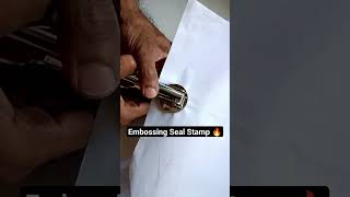 how to use common Seal Stamp seal trending youtubeshorts [upl. by Eiggep]