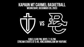 Kapaun Basketball v Bishop Carroll 12202023 [upl. by Mercola]