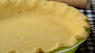 Pie Crust Recipe Demonstration  Joyofbakingcom [upl. by Egin]