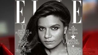 Controversy over Mindy Kalings Elle magazine cover [upl. by Tanner396]