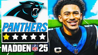 I Rebuilt the Carolina Panthers in Madden 25 [upl. by Albertina]